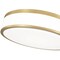 Z-Lite Ballord 1 Light Flush Mount, 16in. W x 62.5in. L, Modern Gold 1012F16-MGLD-LED - alternate 5
